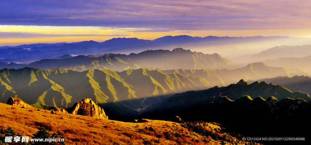 秦岭山