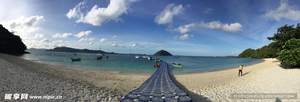 海岛全景