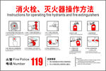 消火栓灭火器操作方法