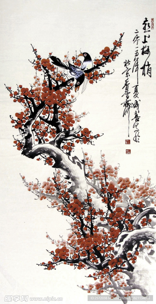 喜上梅梢