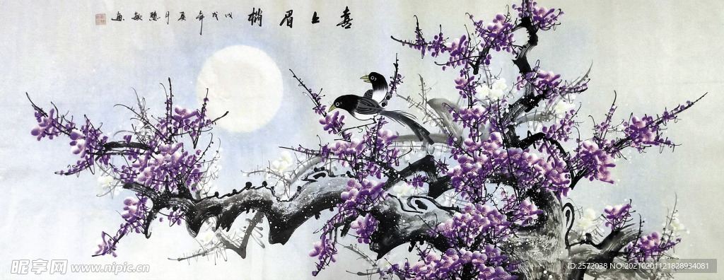 喜上梅梢