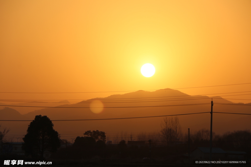 夕阳