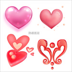 心形素材