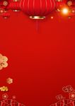 红色中国风喜庆背景