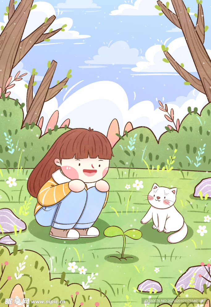 立春手绘