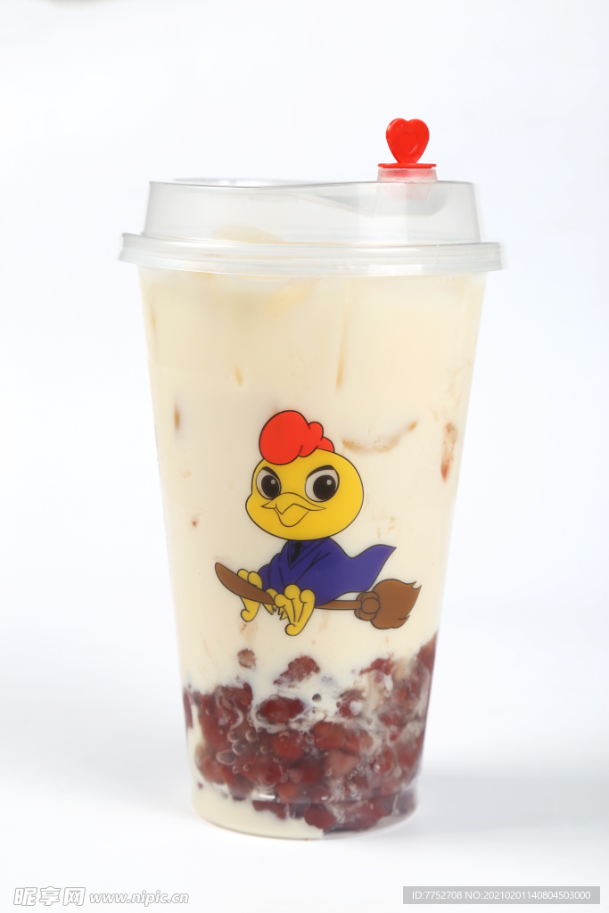 贵妃红豆奶茶