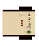 茶包装展开图