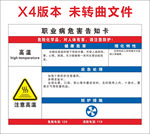 高温职业病危害告知卡