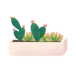 绿色装饰植物元素
