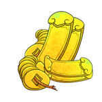 金色金条元素