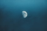 夜晚月亮摄影