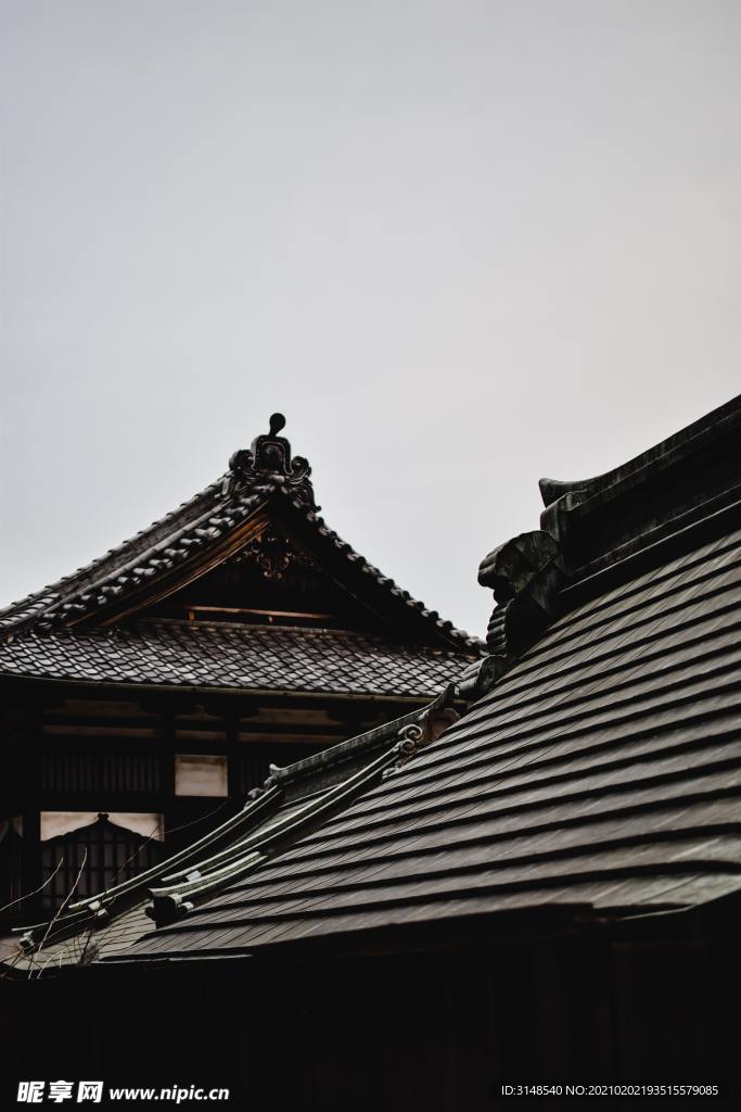 古典古建屋脊