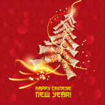 春节鞭炮元素