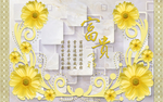 花朵背景墙