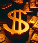 桌面上的黄金符号