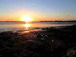 海滨夕阳风光