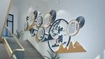 企业楼梯文化墙