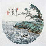 斗方 小品