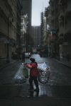 捡破烂的老人