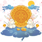 中秋节卡通月饼元素