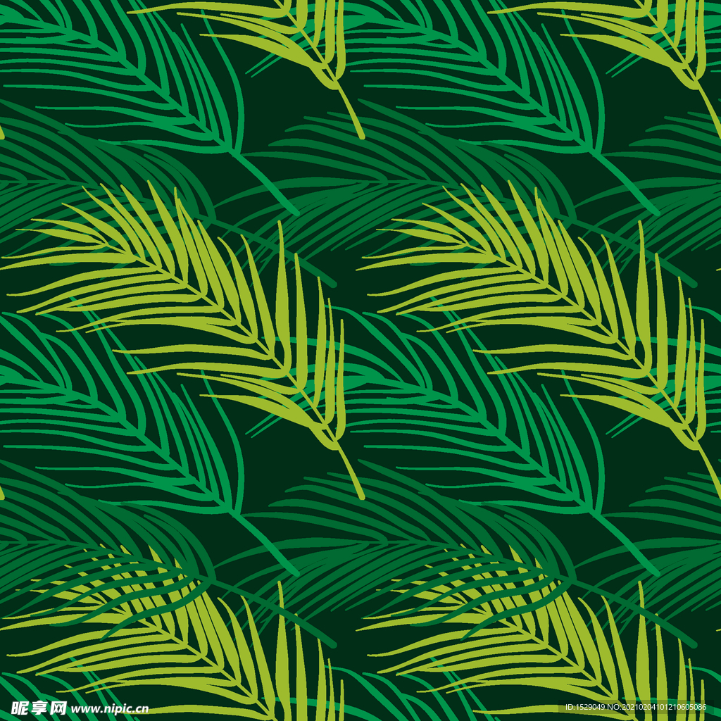 植物印花底纹
