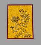 CAD装饰花立体画
