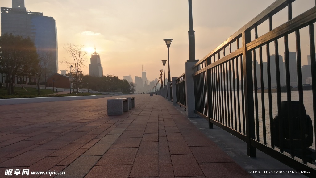 上海浦东滨江步道