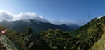 云雾缭绕的山