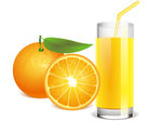 橙子切片果汁