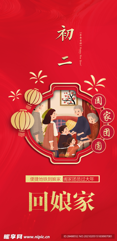 大年初二回娘家