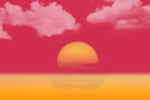 夕阳之下