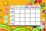 幼儿园每日食谱