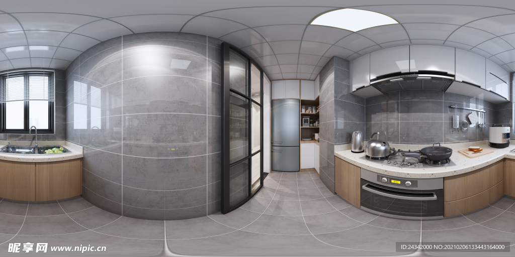 室内设计全景效果图