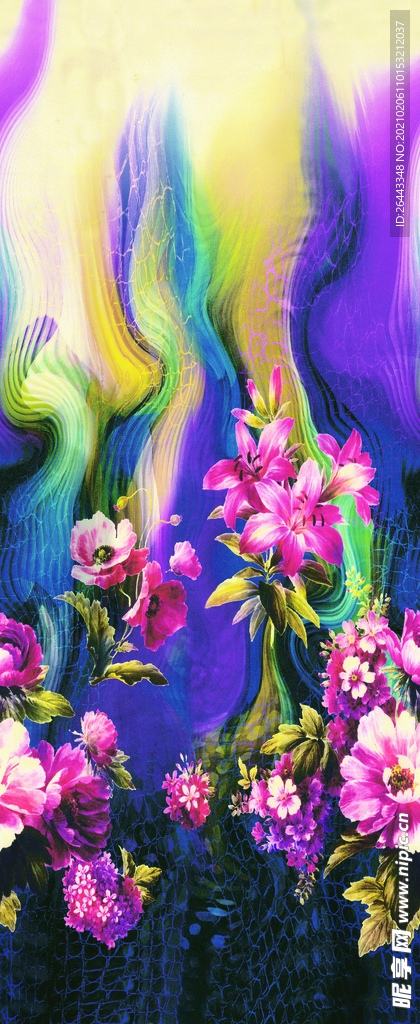 定位花