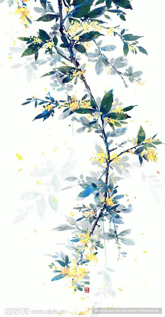 花