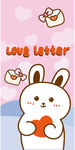 卡通可爱送信的小兔子手机壳