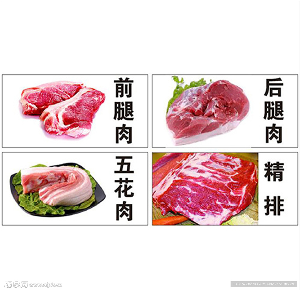 肉品水果标签