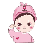 粉色装小孩