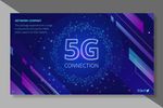 5G 背景模板 展板背景