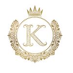 金色皇冠字母