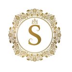 金色皇冠字母