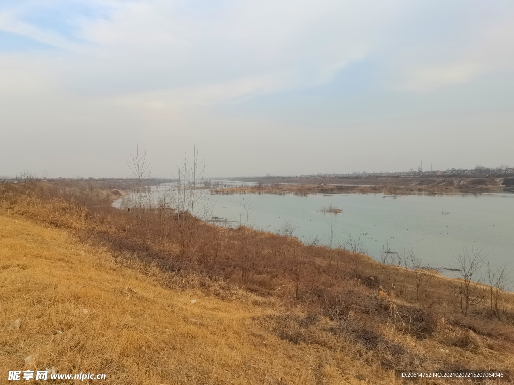 美丽的河道风景