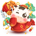 牛年卡通头像