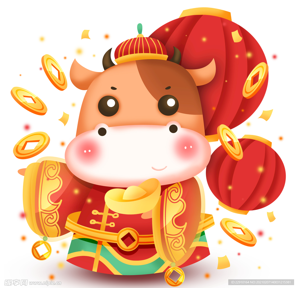 牛年卡通头像