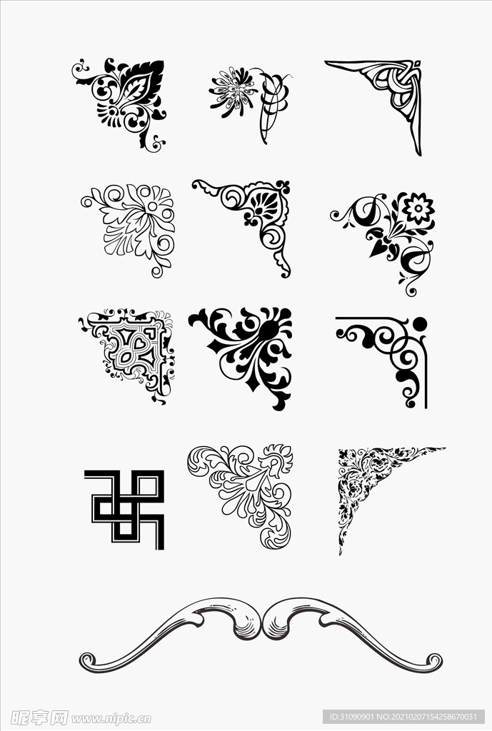矢量边框素材