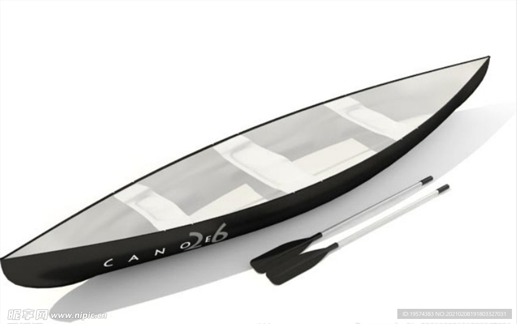 3dmaxC4D模型救生艇