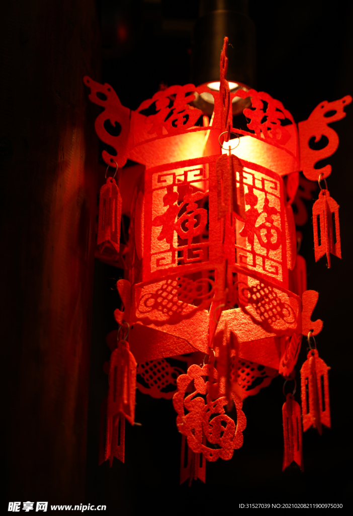 中国风宫灯摄影