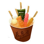 冬季美食关东煮