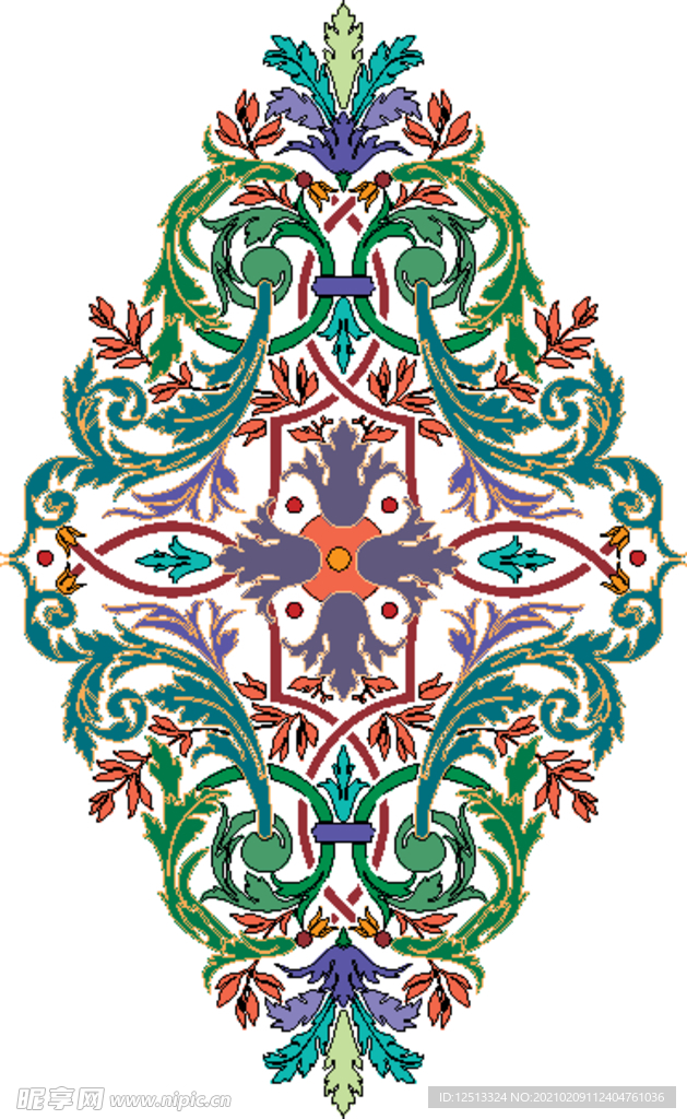 欧式花纹