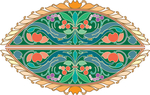 欧式花纹